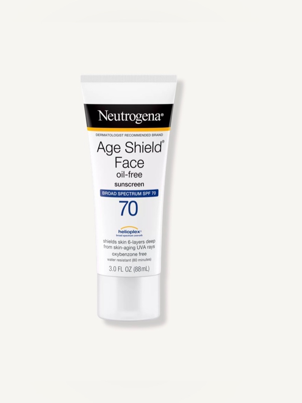 Neutrogena Age Shield Face Oil-Free Sunscreen SPF 70 –